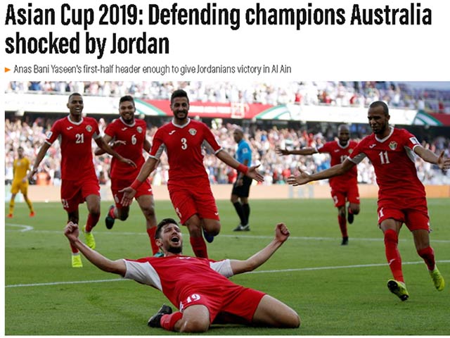 Cú sốc Asian Cup: Đương kim vô địch Australia gục ngã, báo thế giới sững sờ