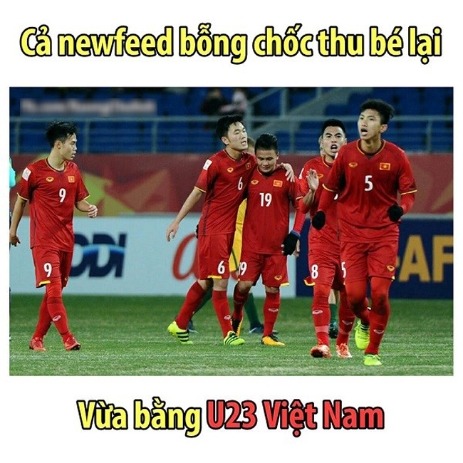 U23 Việt Nam tạo ra một hiệu ứng cực lớn trên mạng xã hội.
