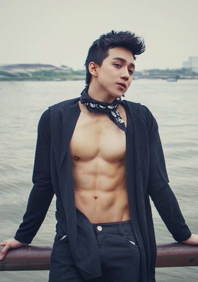 Nguyễn Phúc Cường từng đại diện Việt Nam tham gia Mister Global 2016 tại Thái Lan.