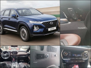 Tin tức ô tô - Lộ hình ảnh nội thất của Hyundai SantaFe 2019 bản &quot;full-option&quot;