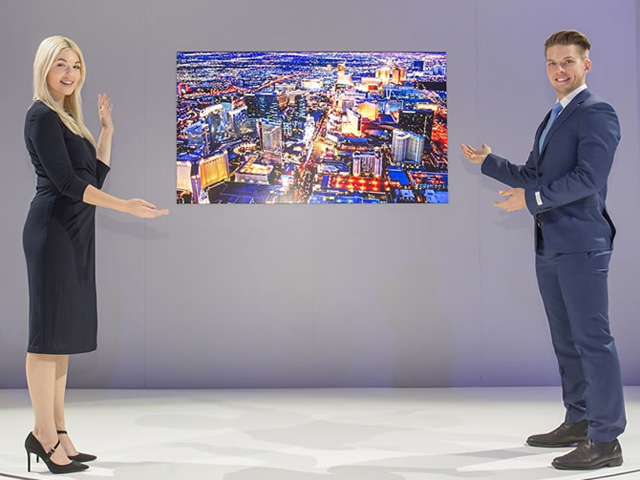 Samsung hé lộ màn hình công nghệ mô-đun Micro LED đột phá tại CES