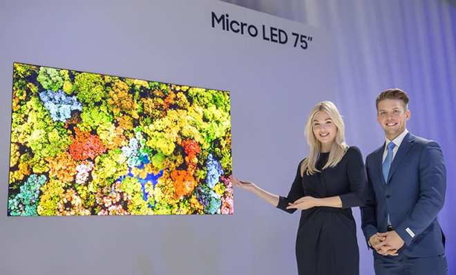 Samsung hé lộ màn hình công nghệ mô-đun Micro LED đột phá tại CES - 1