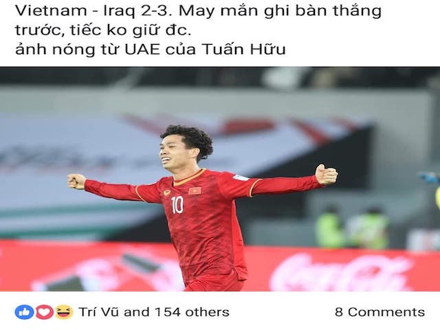 Dân mạng nói gì sau trận thua ngược của đội tuyển Việt Nam trước Iraq?