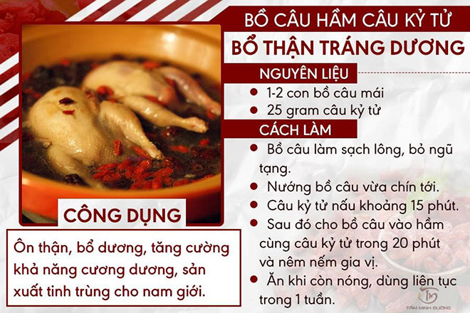 Các bài thuốc bổ thận tráng dương giúp quý ông uống vào thận khỏe “yêu sung” - 1