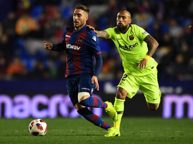 Levante - Barcelona: Ác mộng 2 đòn phủ đầu khó ngờ