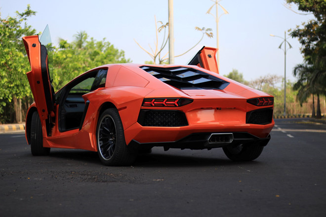 Độc đáo ô tô Honda độ thành Lamborghini Aventador giống y như thật - 3