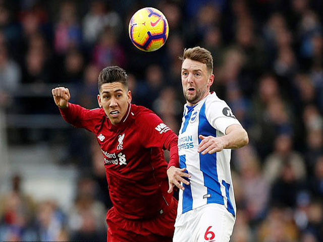 Trực tiếp Brighton – Liverpool: Salah mở tỉ số trên chấm phạt đền