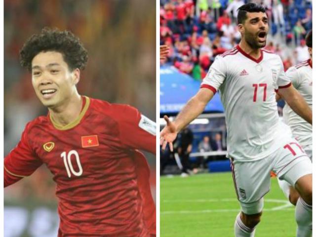 Trực tiếp bóng đá Asian Cup Việt Nam - Iran: Đức Huy & Văn Hậu đá chính