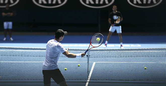 Australian Open nóng như lửa: Nadal, Sharapova &#34;gồng mình&#34; chống chọi - 6