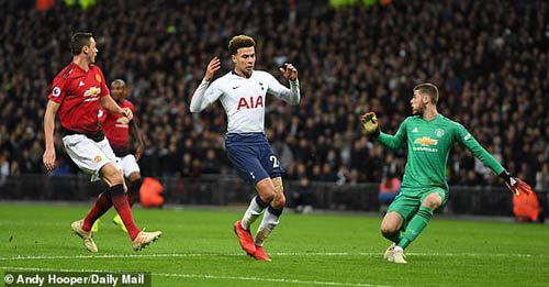 Chi tiết Tottenham - MU: De Gea siêu đẳng nhất thế giới (KT) - 9