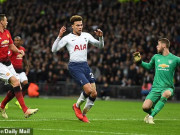 Bóng đá - Trực tiếp Tottenham - MU: De Gea siêu đẳng nhất thế giới (KT)