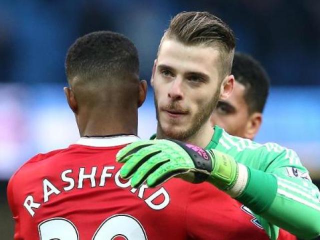 Chấm điểm siêu sao vòng 22 Ngoại hạng Anh: Rashford - De Gea thắp sáng MU