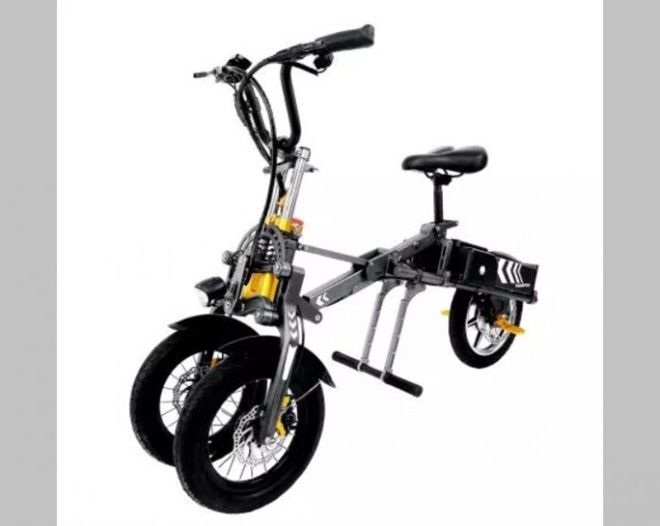 Swagtron Commander: Đứa con lai của xe đạp điện và xe ba bánh Yamaha Niken - 1