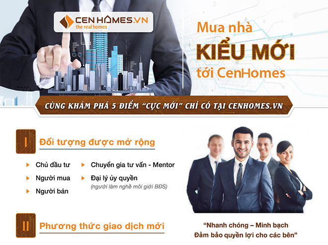5 điểm “cực mới” chỉ có tại CenHomes - 1