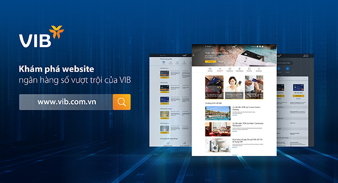 VIB giới thiệu website ngân hàng số hoàn toàn mới - 1