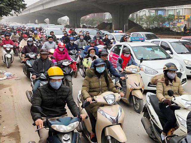 Đề xuất cấm xe máy từ vành đai 3 ở Thủ đô