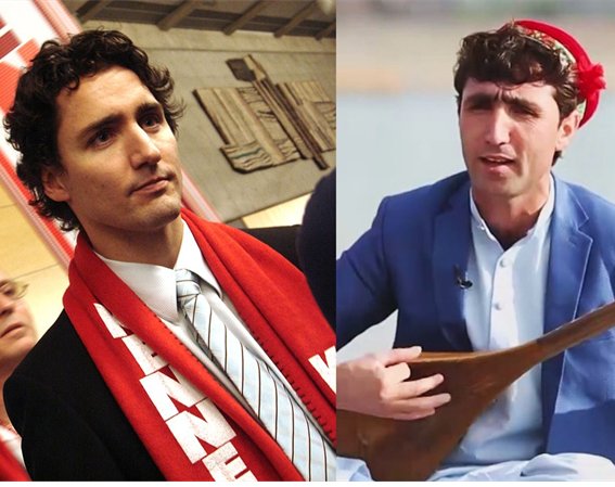 Chàng trai nổi tiếng vì giống Thủ tướng Canada điển trai như lột - 1