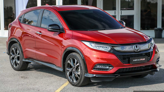 Honda HR-V Facelift 2019 được giới thiệu tại Malaysia: Thêm phiên bản Hybrid, nội thất hai tông màu - 1