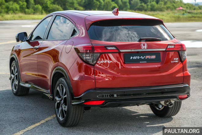 Honda HR-V Facelift 2019 được giới thiệu tại Malaysia: Thêm phiên bản Hybrid, nội thất hai tông màu - 4