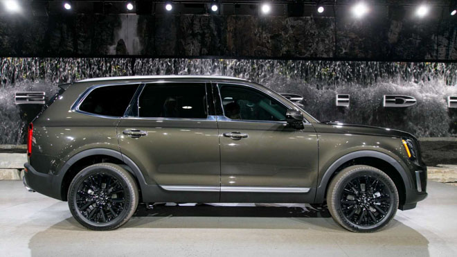 Ảnh thực tế SUV cỡ trung Kia Telluride 2020 vừa ra mắt - 3