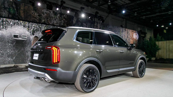 Ảnh thực tế SUV cỡ trung Kia Telluride 2020 vừa ra mắt - 4