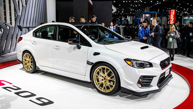 Subaru giới thiệu WRX STI S209: Nâng cao hiệu năng vận hành - 1