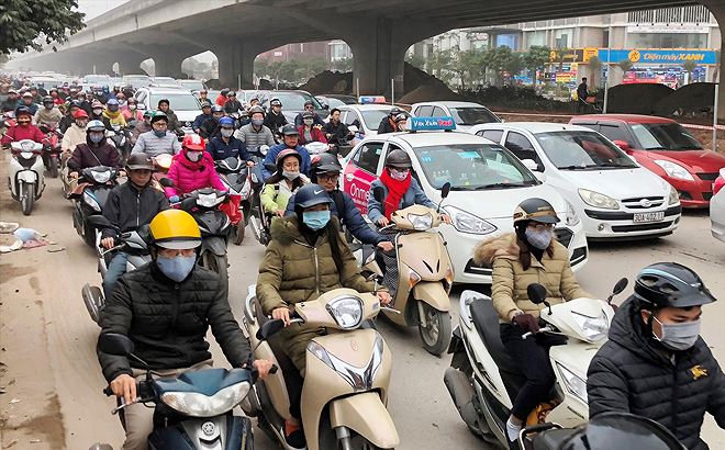 Đề xuất cấm xe máy từ vành đai 3 ở Thủ đô - 1