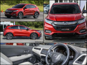 Tin tức ô tô - Honda HR-V Facelift 2019 được giới thiệu tại Malaysia: Thêm phiên bản Hybrid, nội thất hai tông màu