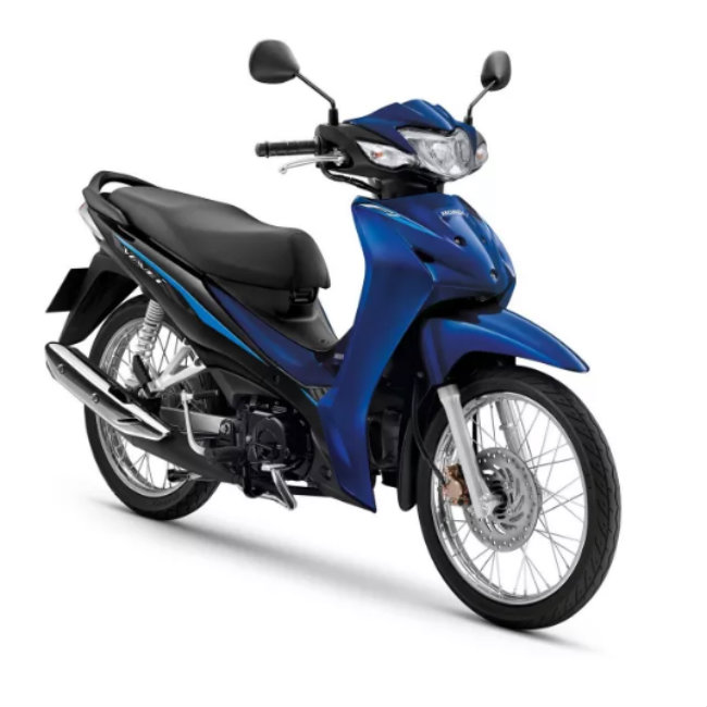 2019 Honda Wave 110i bản màu xanh.