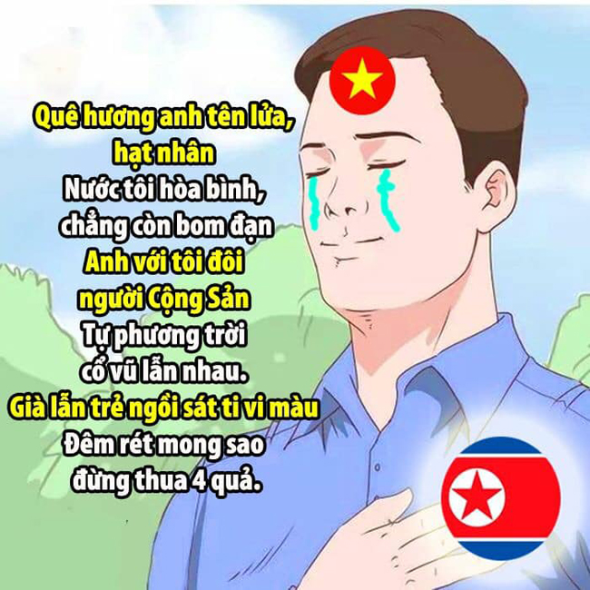 Trong lúc xúc động làm thơ tặng các bạn Triều Tiên.