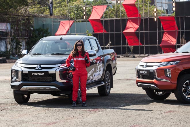 Mitsubishi Triton 2019 ra mắt thị trường Việt Nam bằng những màn drift xe kịch tính - 2