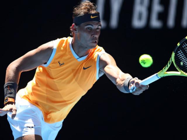 Clip hot Australian Open: Nadal bứt tốc ”vẽ đường cong” mỹ miều