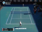 Thể thao - Clip hot Australian Open: Bị SAO trẻ giỡn mặt Djokovic tung đòn kết liễu