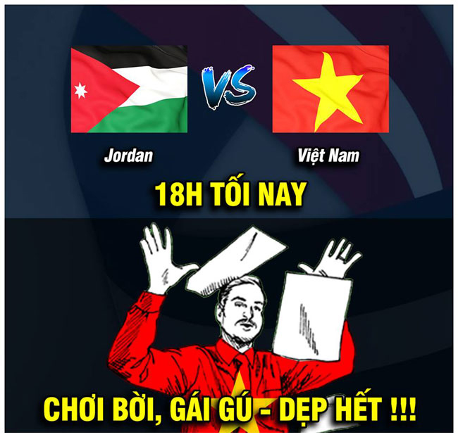 18H tối nay dẹp hết mọi thứ để xem đội tuyển Việt Nam.