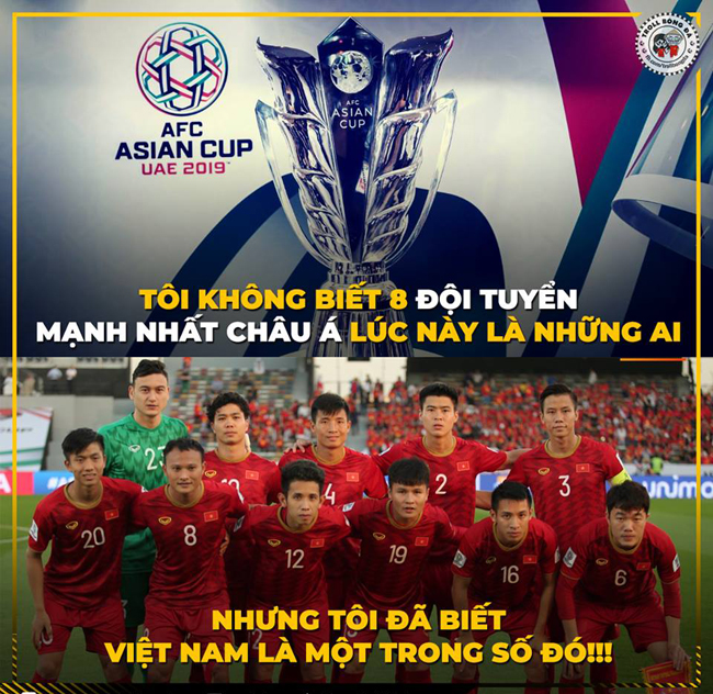 Lần đầu tiên trong lịch sử Việt Nam góp mặt ở trận&nbsp;tứ kết Asian Cup.