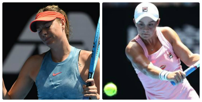 Sharapova - Barty: Lội ngược dòng siêu ấn tượng (V4 Australian Open) - 1