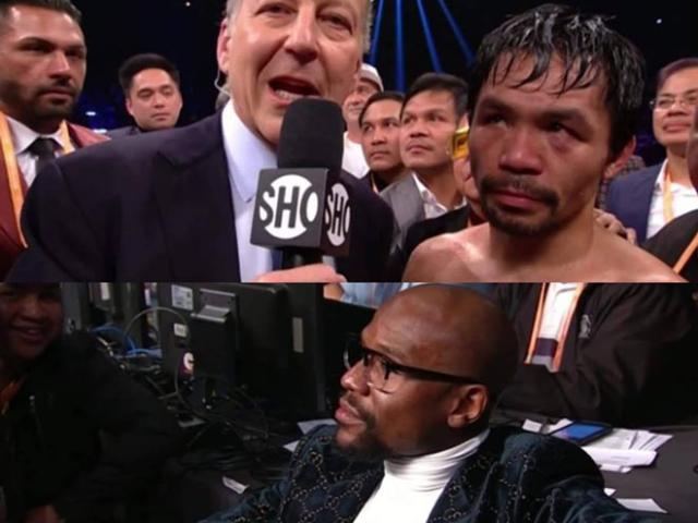 Xem Pacquiao hành hạ đàn em 12 hiệp: Lần đầu người ta thấy Mayweather sợ