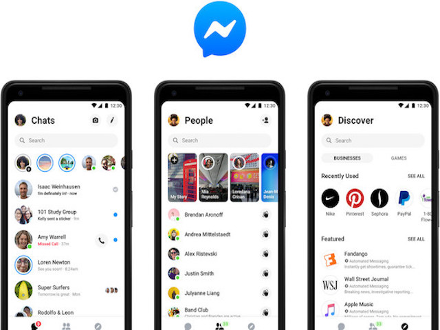 Facebook Messenger thay giao diện mới gây nhiều tranh cãi