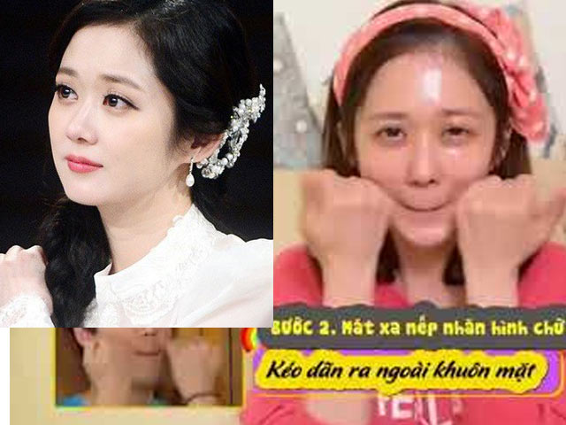 Jang Na Ra trẻ dai nhất Hàn Quốc nhờ đấm vào mặt mỗi ngày