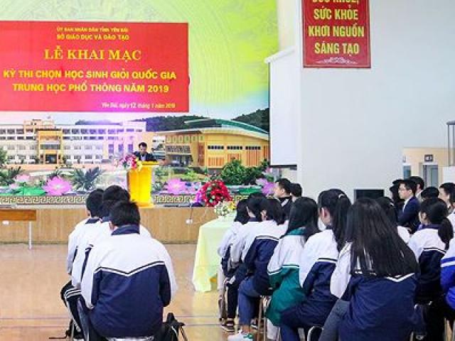 Phát hiện nhiều sai sót tại kỳ thi học sinh giỏi quốc gia