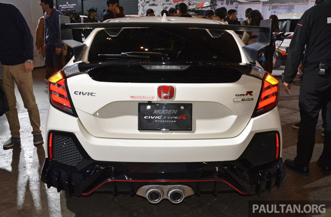 Honda Civic Type R &#34;siêu ngầu&#34; với gói độ Mugen chính hãng - 4