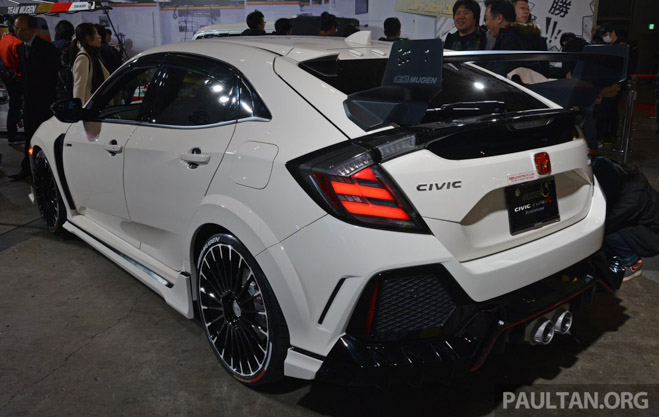 Honda Civic Type R &#34;siêu ngầu&#34; với gói độ Mugen chính hãng - 3