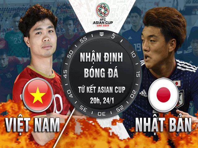 Nhận định bóng đá Asian Cup, Việt Nam - Nhật Bản: Khát vọng quật ngã ”khổng lồ” châu Á