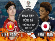 Bóng đá - Asian Cup, Việt Nam - Nhật Bản: Khát vọng quật ngã &quot;khổng lồ&quot; châu Á