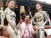 Phim - Quang Tèo và mẫu nude body painting gây phản cảm trong hài Tết: Sự thật ngã ngửa