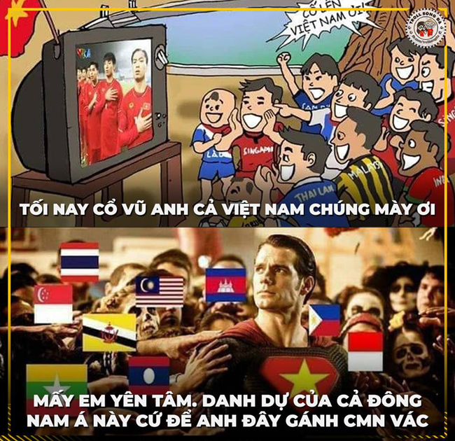 Cả Đông Nam Á đang hướng về đội tuyển Việt Nam.