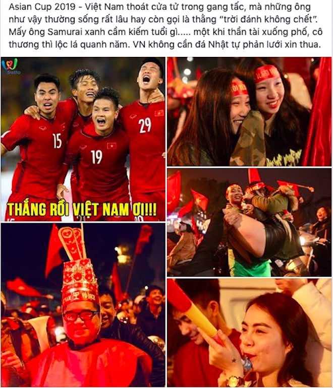 Việt Nam đá tứ kết Asian Cup: Dân mạng hi vọng phép màu thắng Nhật Bản - 1