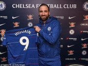 Bóng đá - &quot;Siêu bom tấn&quot; tháng 1: Chelsea có Higuain, &quot;chân gỗ&quot; Morata ra rìa