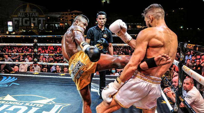 Cú đấm đáng sợ của “Thánh Muay Thái” Buakaw: Đối thủ tê liệt toàn thân - 3