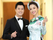 Đời sống Showbiz - Jennifer Phạm mặc áo dài Tết, rạng rỡ hội ngộ chồng cũ Quang Dũng